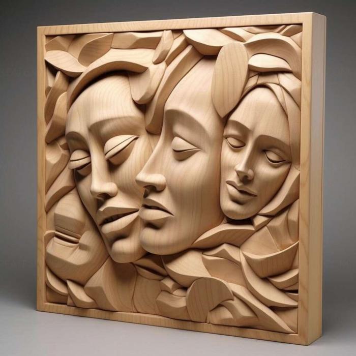 نموذج ثلاثي الأبعاد لآلة CNC 3D Art 